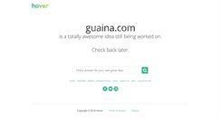 Desktop Screenshot of guaina.com