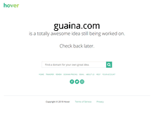 Tablet Screenshot of guaina.com